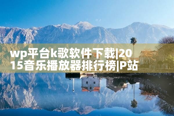 wp平台k歌软件下载|P站专业版