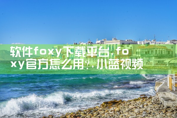 软件foxy下载平台|小蓝视频
