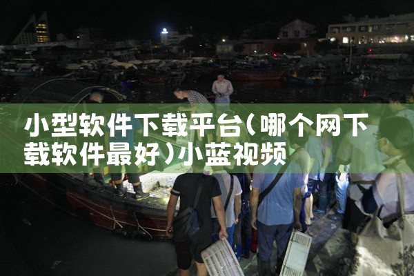 小型软件下载平台|小蓝视频