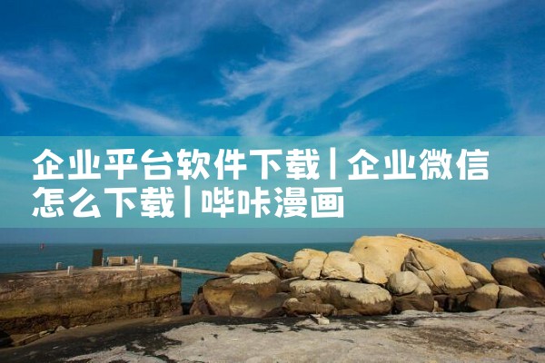 企业平台软件下载|哔咔漫画